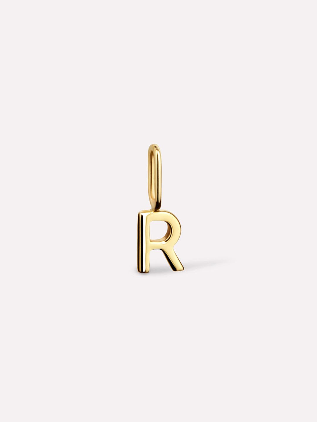 Gold Pendant - Gold Letter Charm