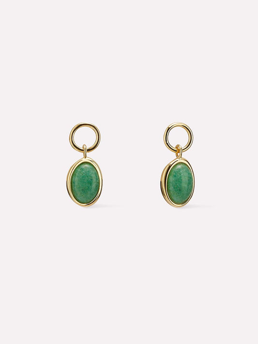 Earring Charms - Aventurine Charms