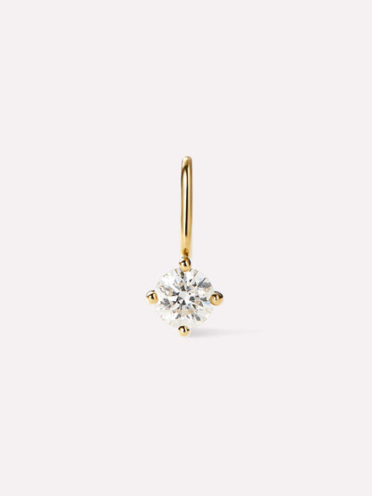 Gold Pendant - Gold Diamond Charm