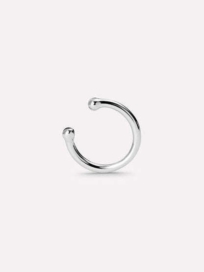 Sterling Silver - Simple Ear Cuff Silver