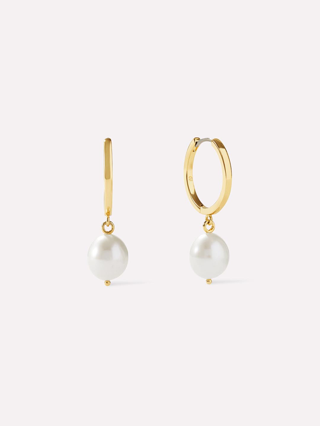 Pearl Hoops - Medium Frida