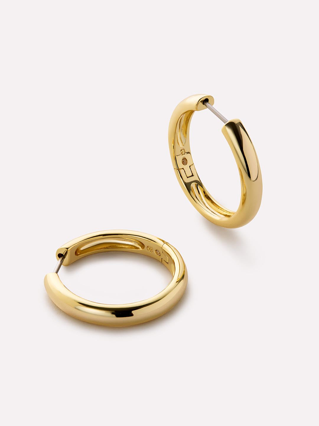 Gold Hoop Earrings - Giulia Large