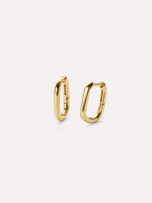 Gold Hoop Earrings - Rox Mini