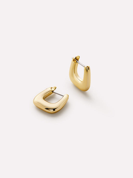 Small Gold Hoop Earrings - Colene Small