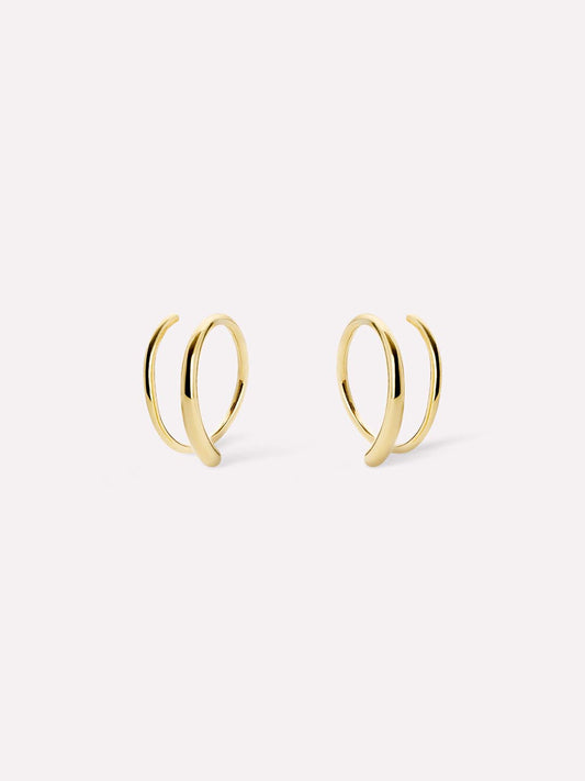 Double Hoop Earrings - Harley