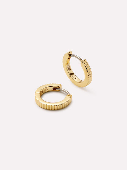 Gold Huggie Earrings - Winslow