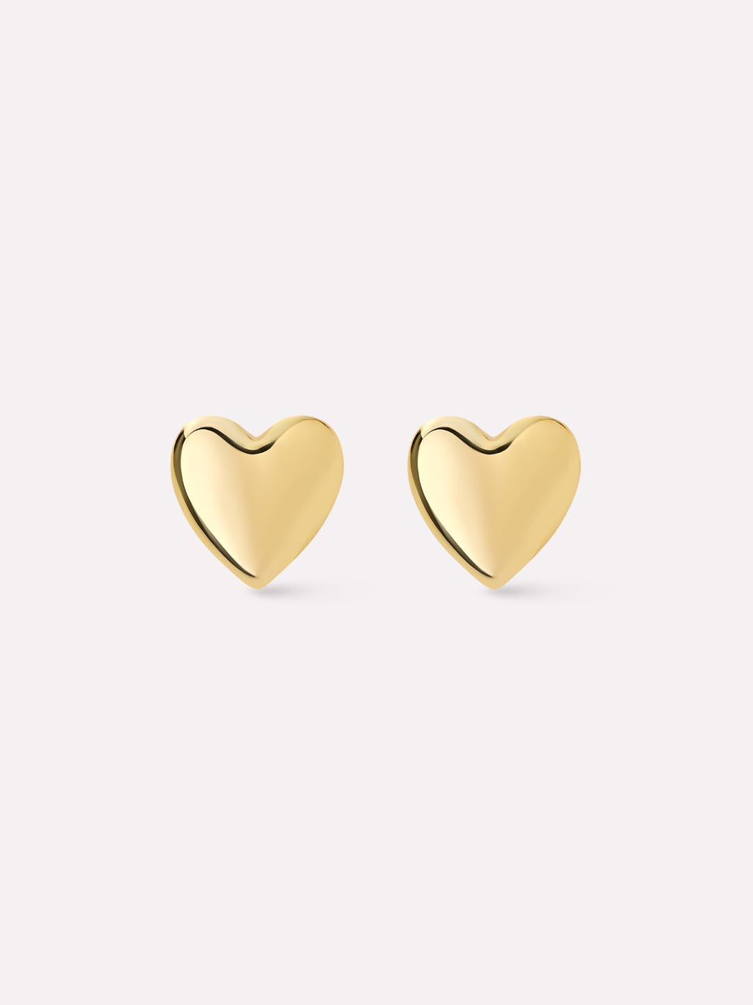 Heart Earrings - Vivian Gold