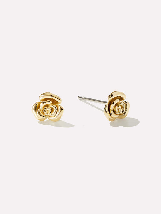 Flower Stud Earrings - Rosalie