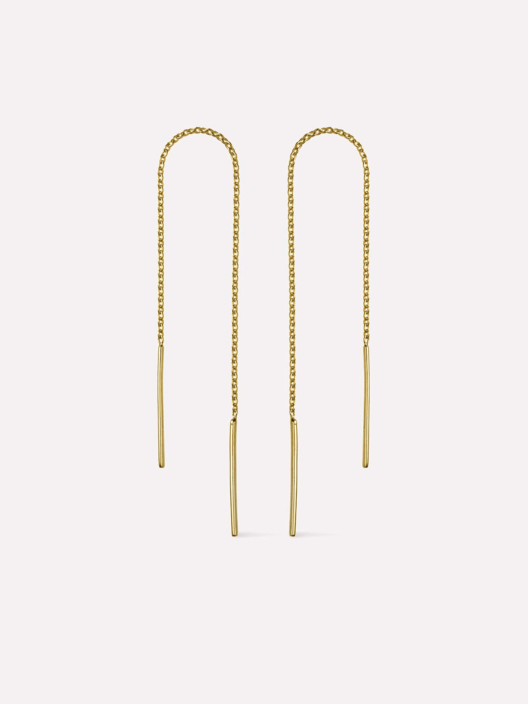 Gold Threader Earrings - Gold Threaders