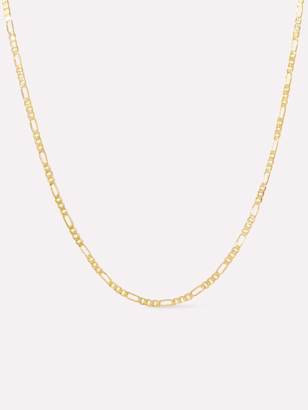 Figaro Chain Necklace - Leo Regular Short