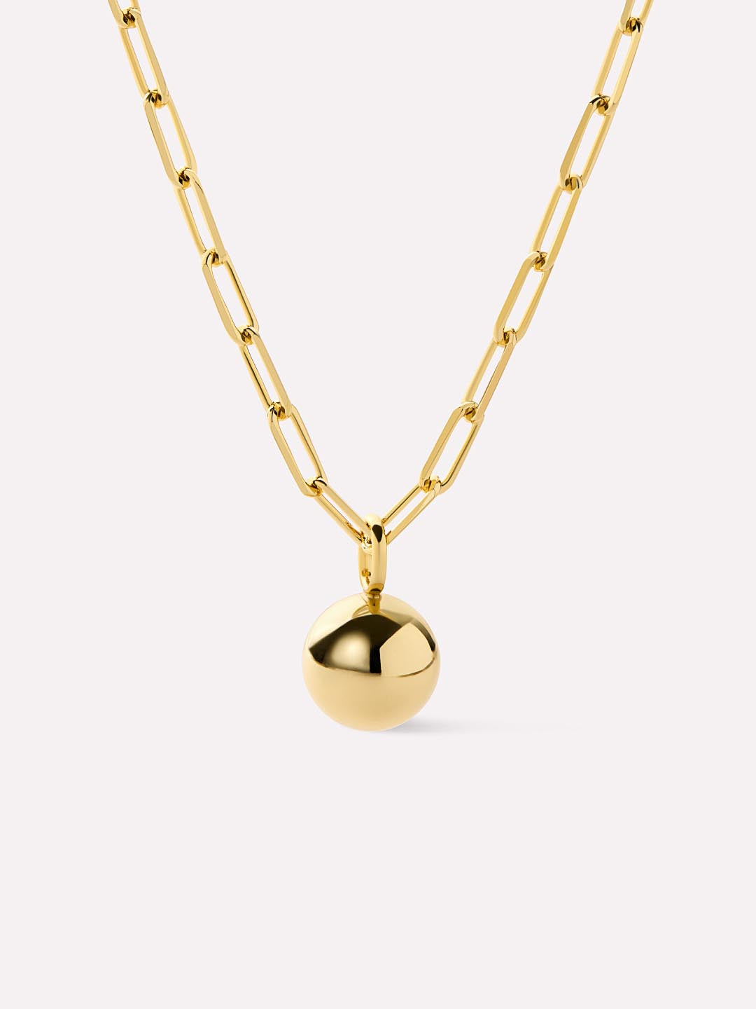 Gold Pendant Necklace - Constance