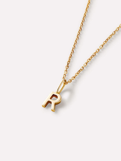 Letter Necklace - Gold Letter Necklace