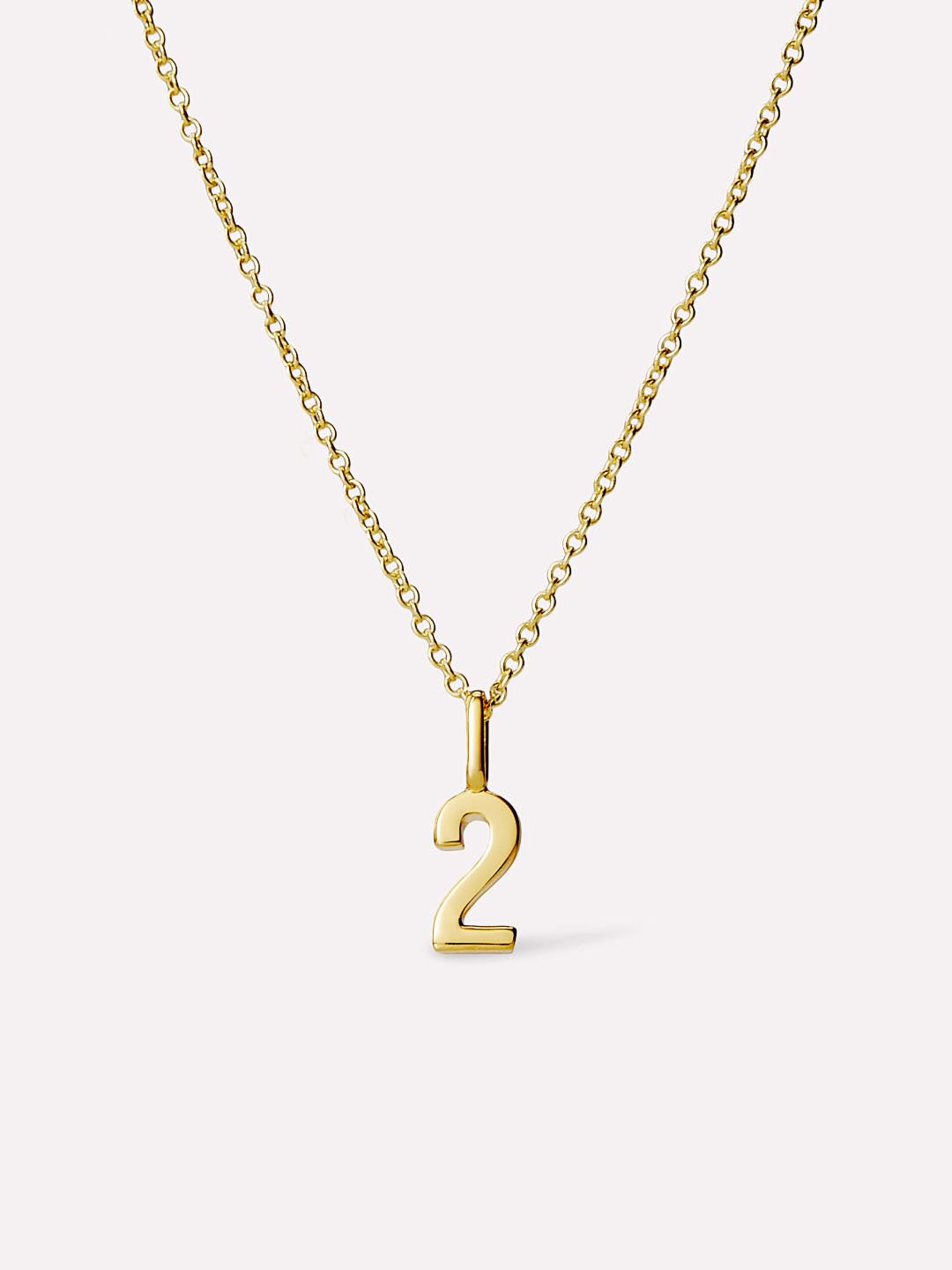 Number Necklace - Number Necklace