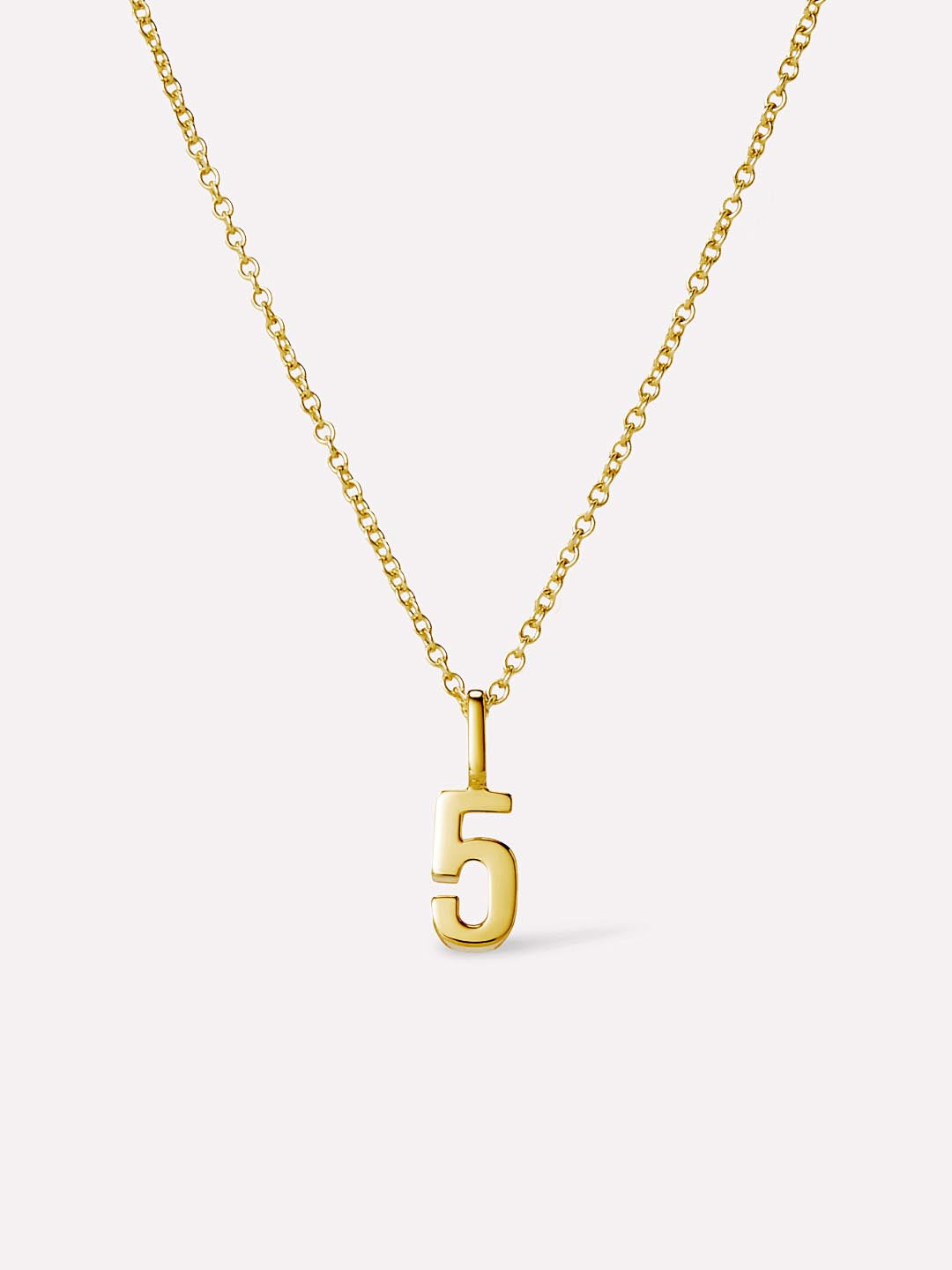 Number Necklace - Number Necklace