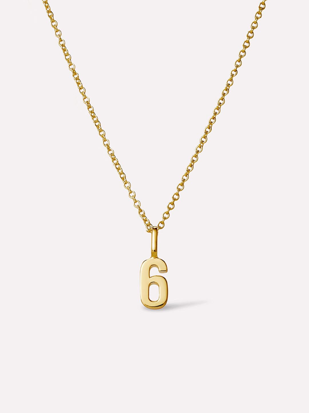 Number Necklace - Number Necklace