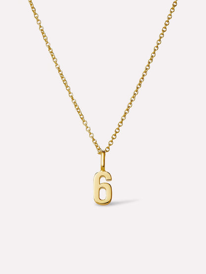 Number Necklace - Number Necklace