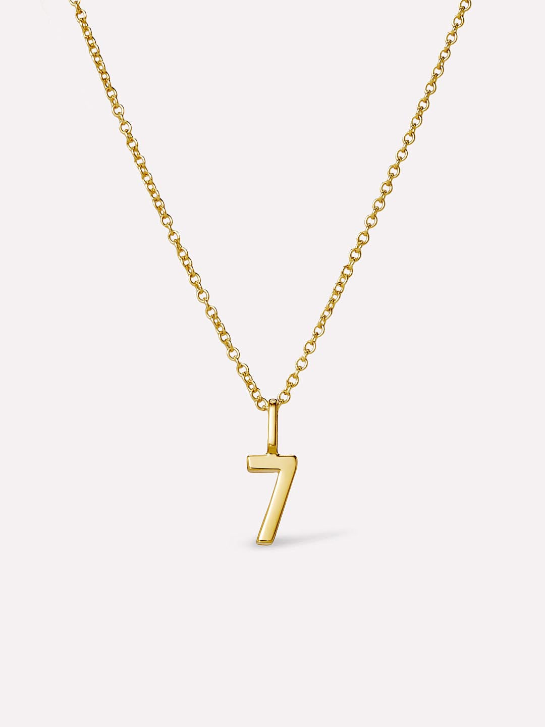 Number Necklace - Number Necklace