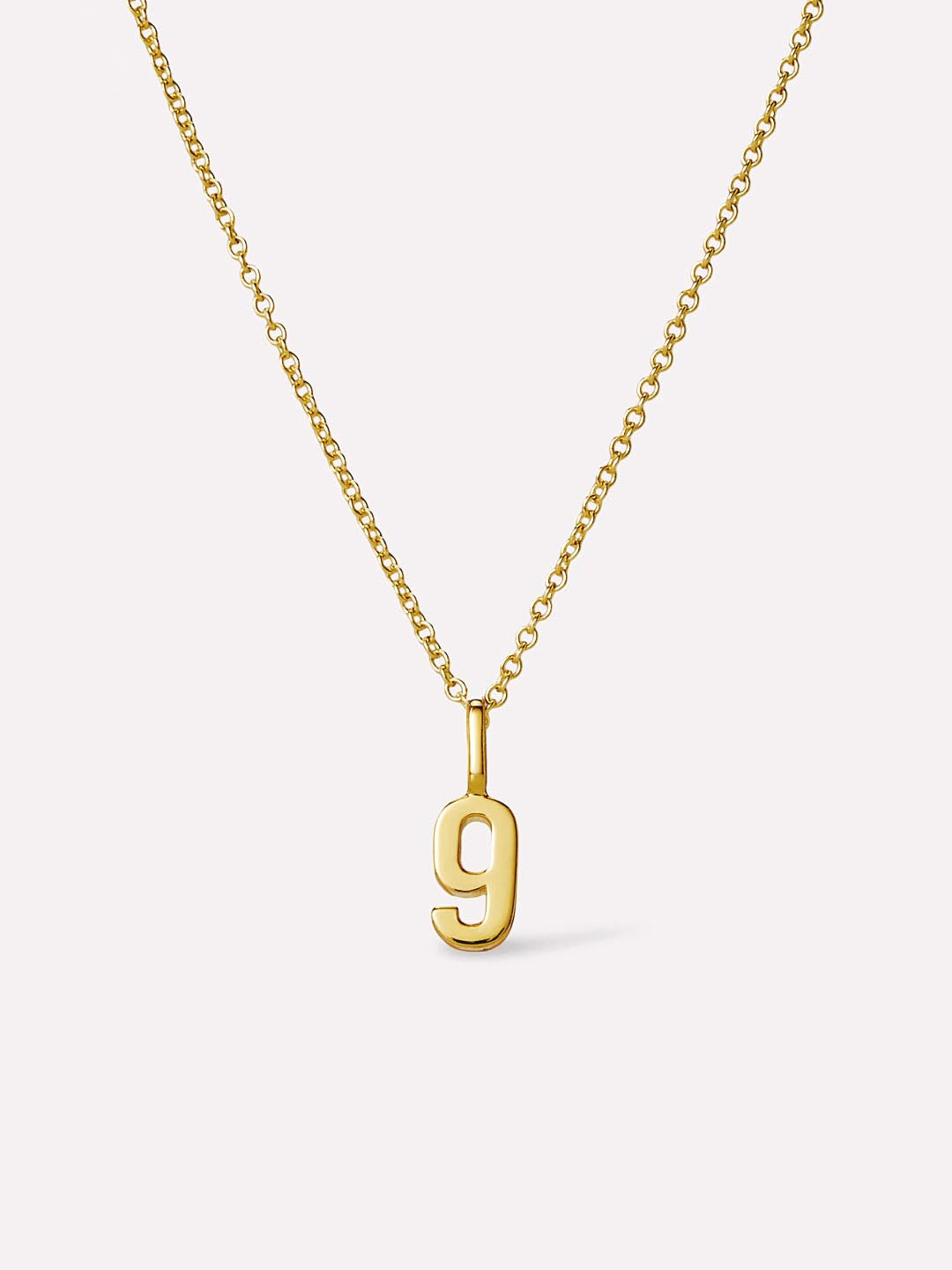 Number Necklace - Number Necklace