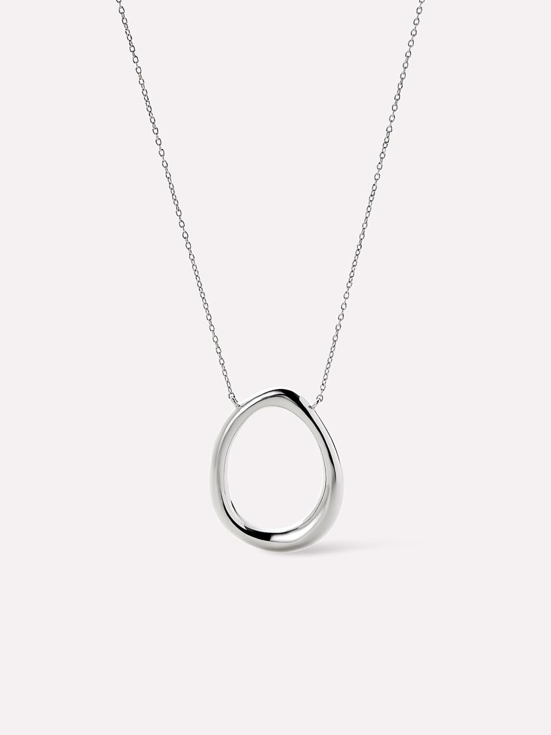 Silver Pendant Necklace - Leni Silver