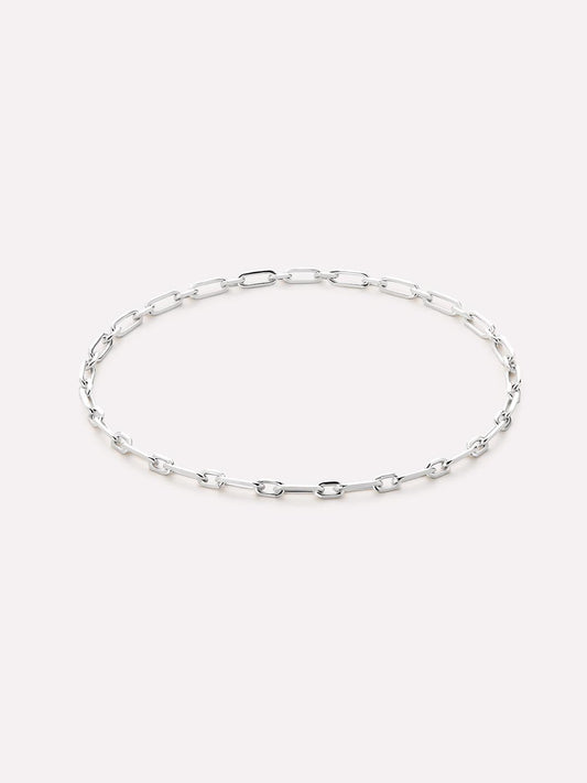 Permanent Jewelry - Silver Alternating Link Chain Permanent Bracelet Bundle