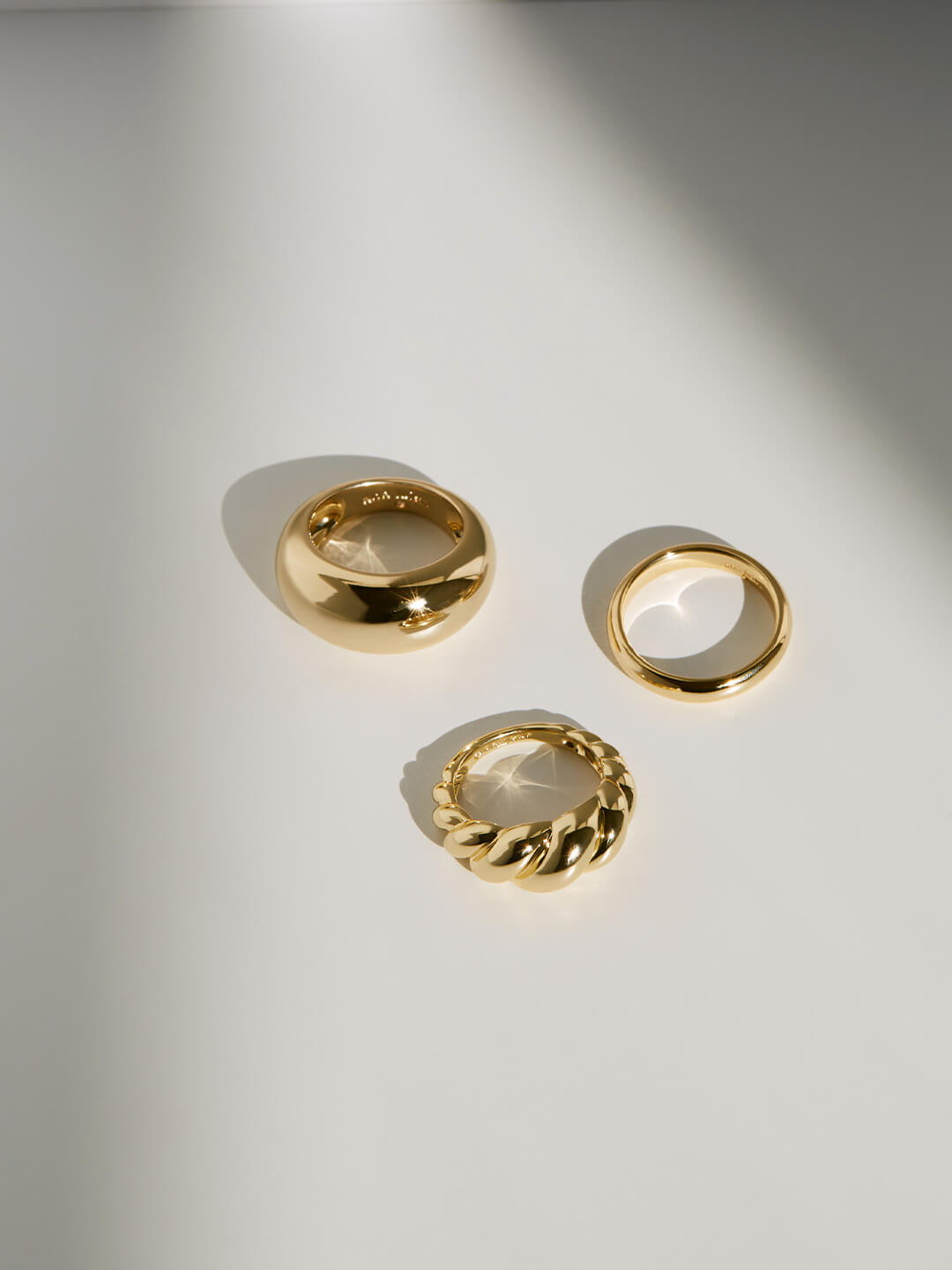 Gold Dome Ring - Noa