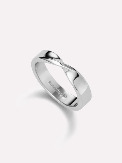 Band Ring - Eliora Silver