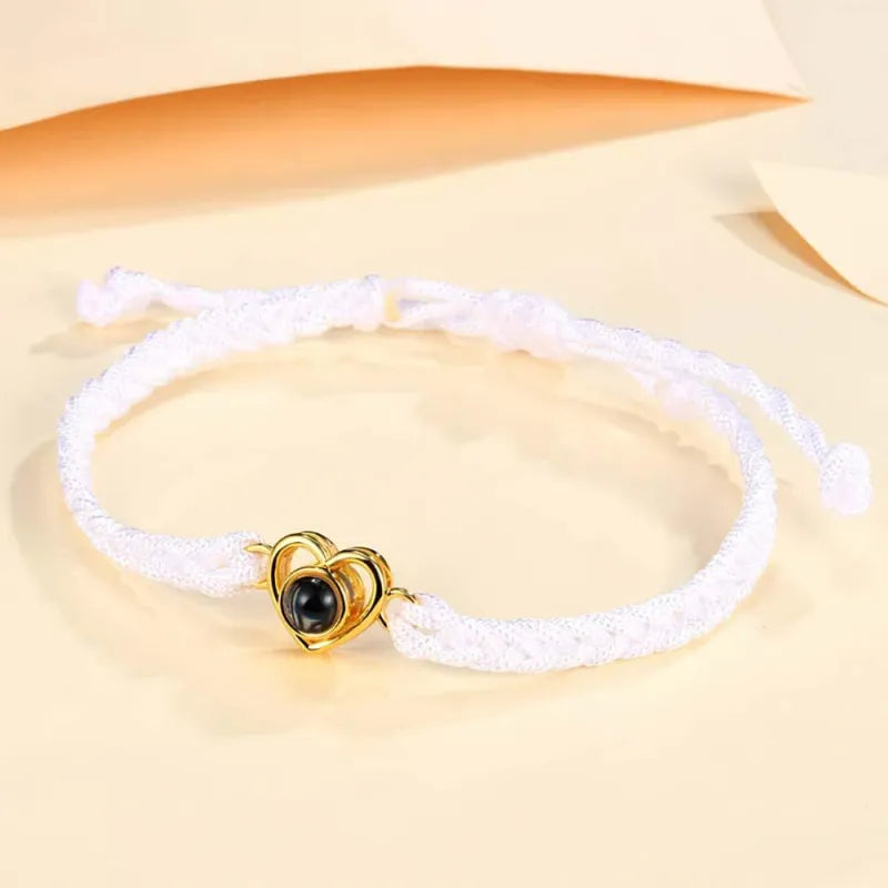 Special Heart Rope Projection Bracelet