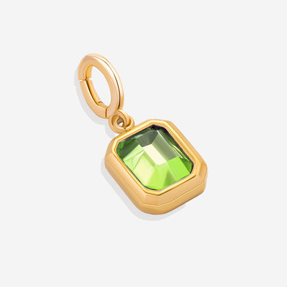 Baguette Birthstone Charm