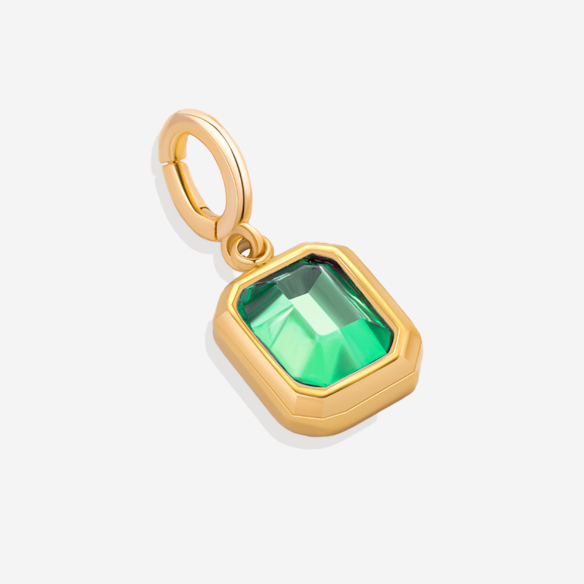 Baguette Birthstone Charm