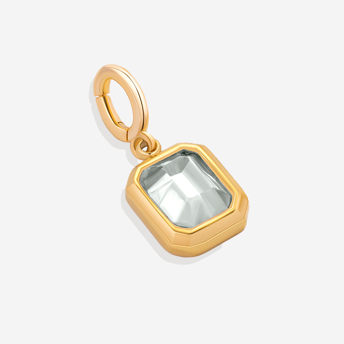 Baguette Birthstone Charm