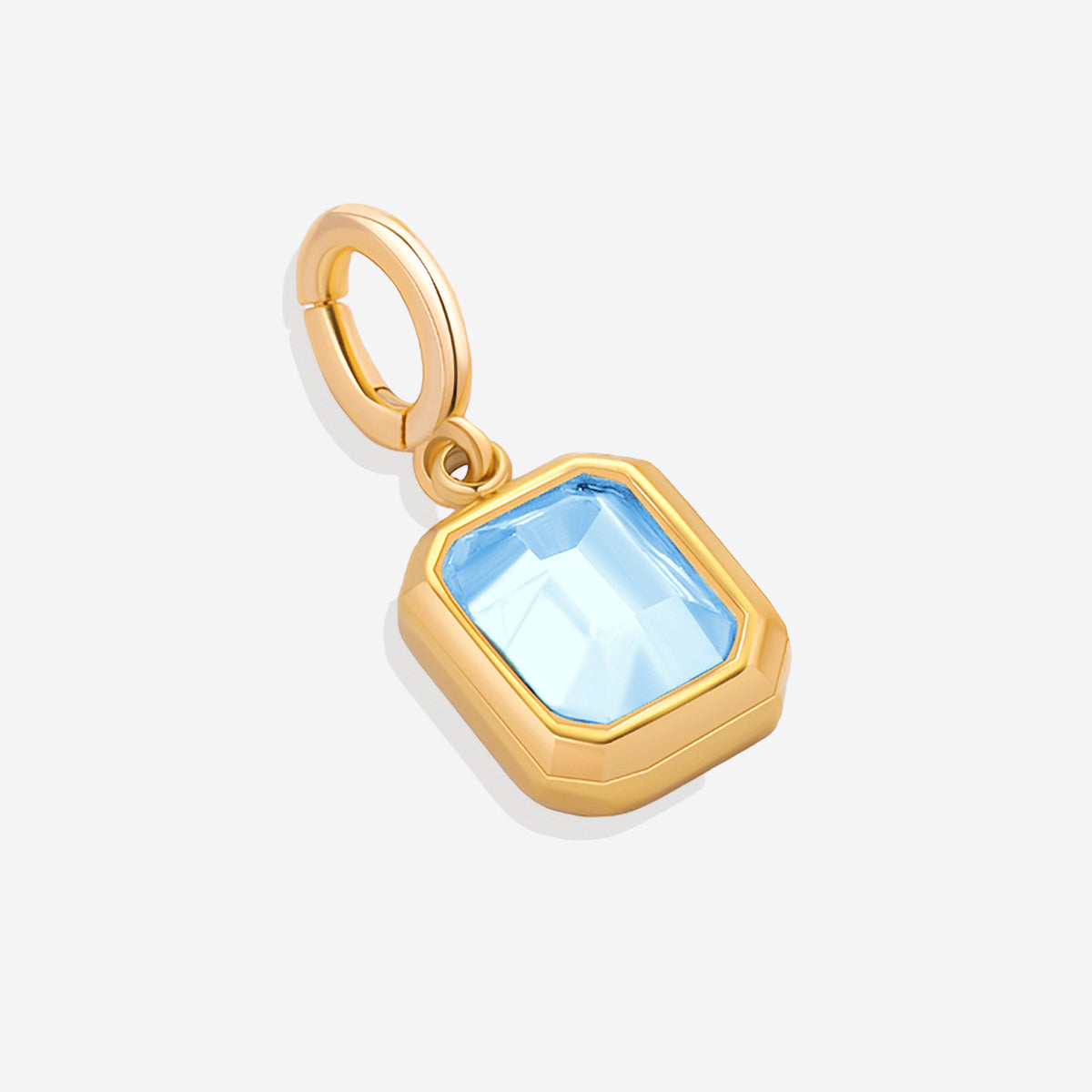 Baguette Birthstone Charm