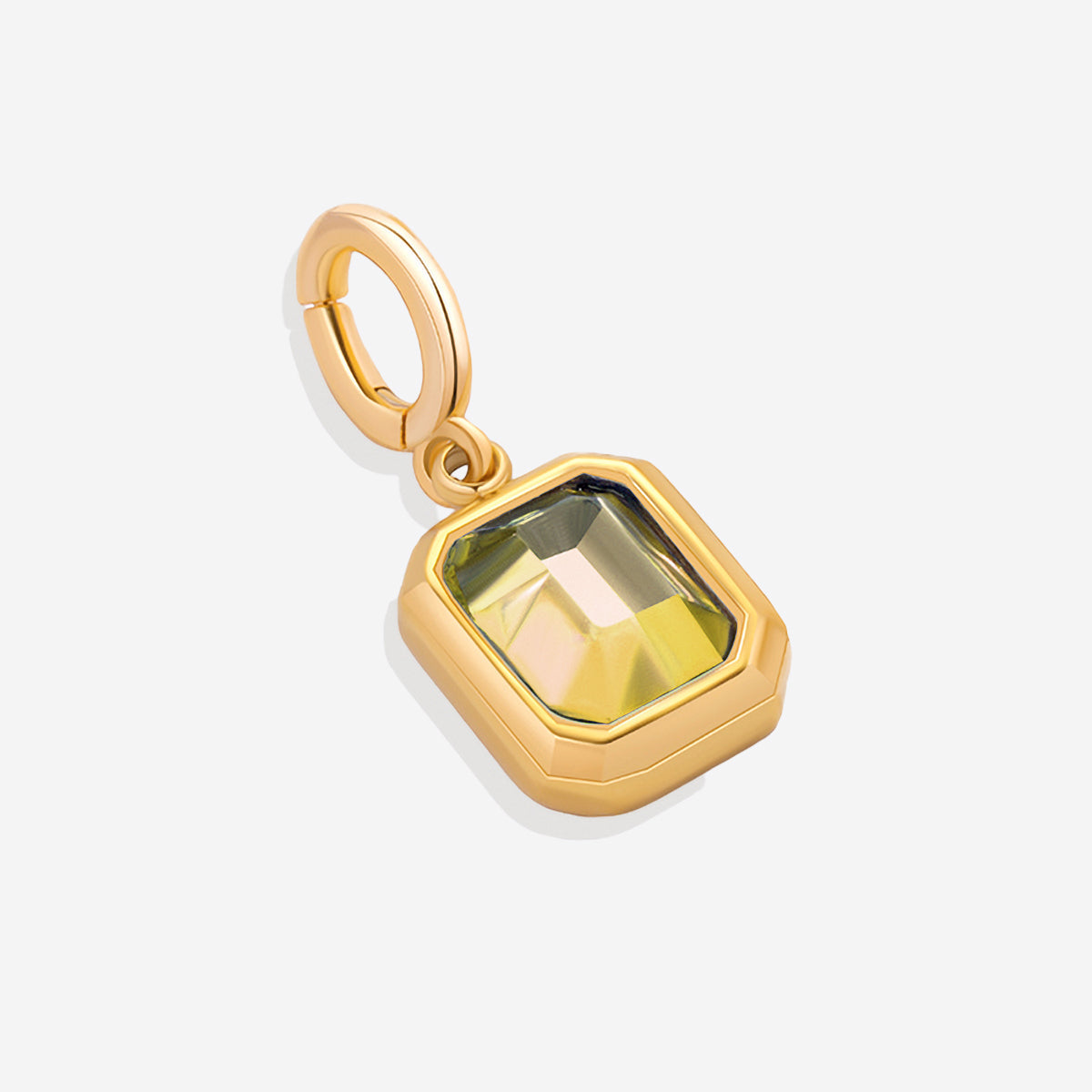 Baguette Birthstone Charm