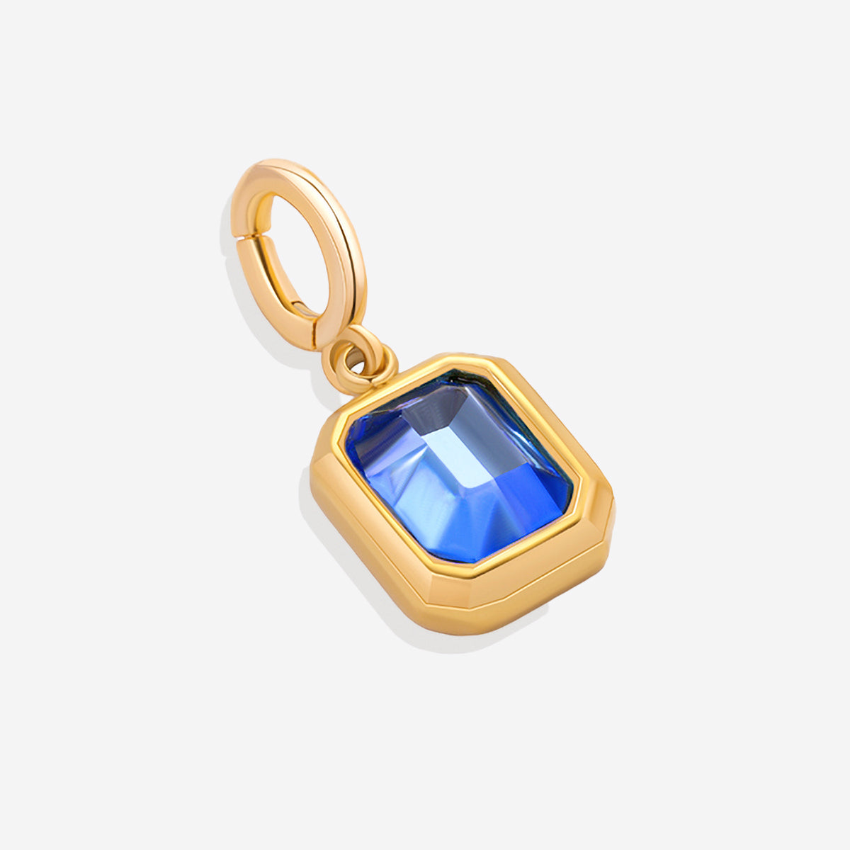 Baguette Birthstone Charm