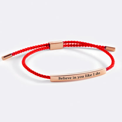 Believe in You Like I Do Inspire Bracelet