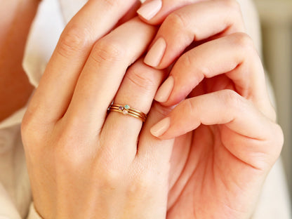 Birthstone Stacking Ring