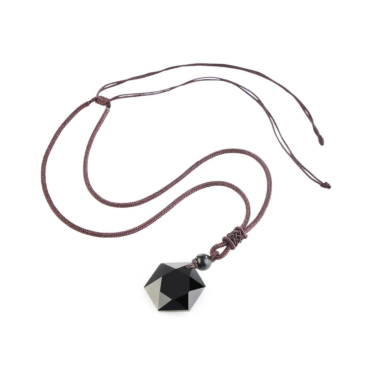 Black Obsidian Talisman - Necklace for Protection