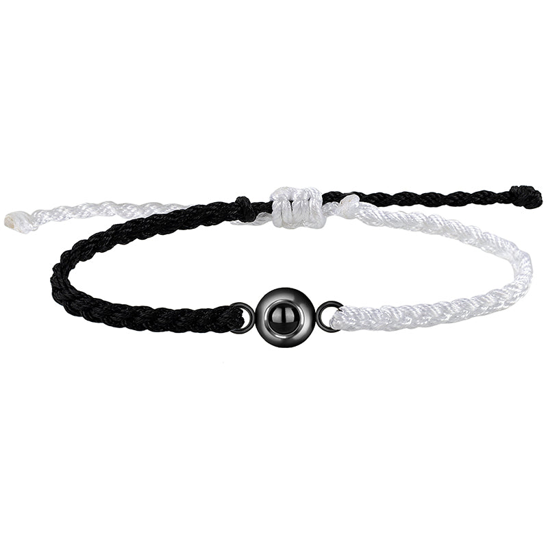 Personalized Circle Photo Bracelet