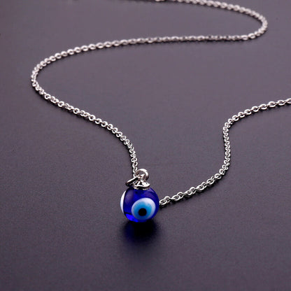 Blue Evil Eye Protection Necklace