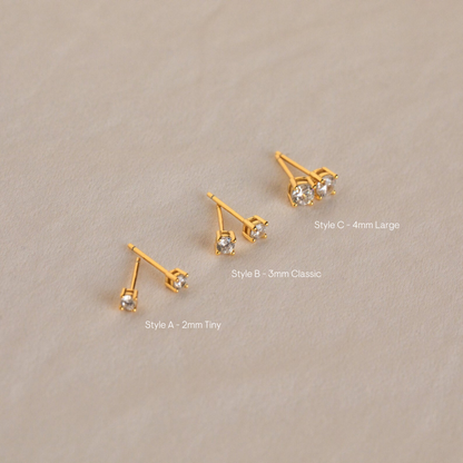 Booker Diamond Studs Set