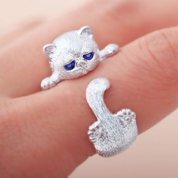 British Shorthair Wrap Ring