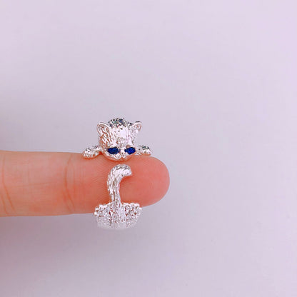 British Shorthair Wrap Ring