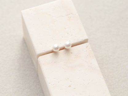 Pearl Stud Earrings