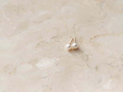 Pearl Stud Earrings