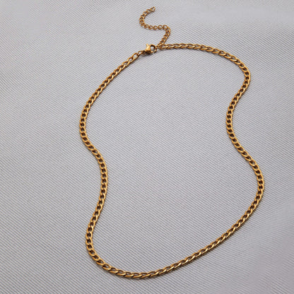 Cuban Flat Necklace