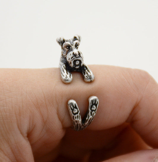 Schnauzer Wrap Ring