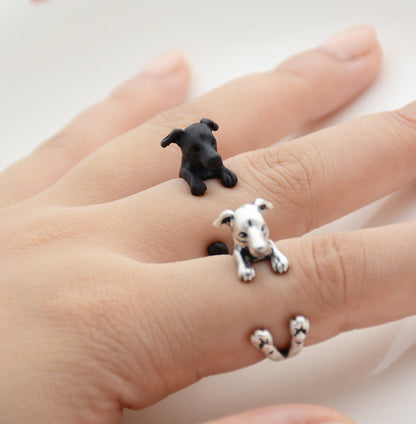 Greyhound Wrap Ring