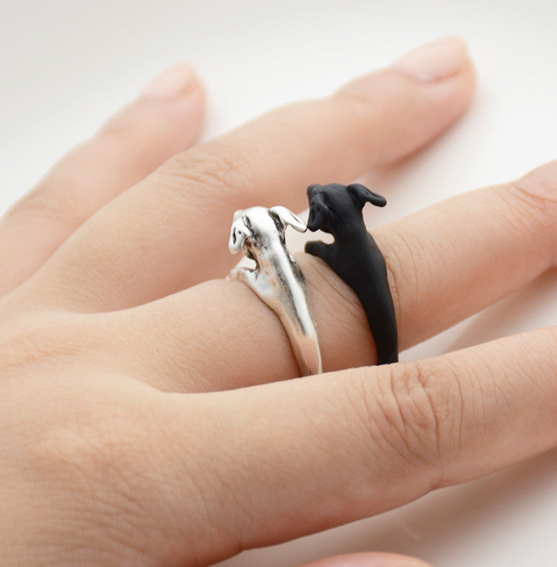 Greyhound Wrap Ring