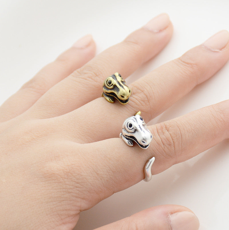 Dinosaur Wrap Ring