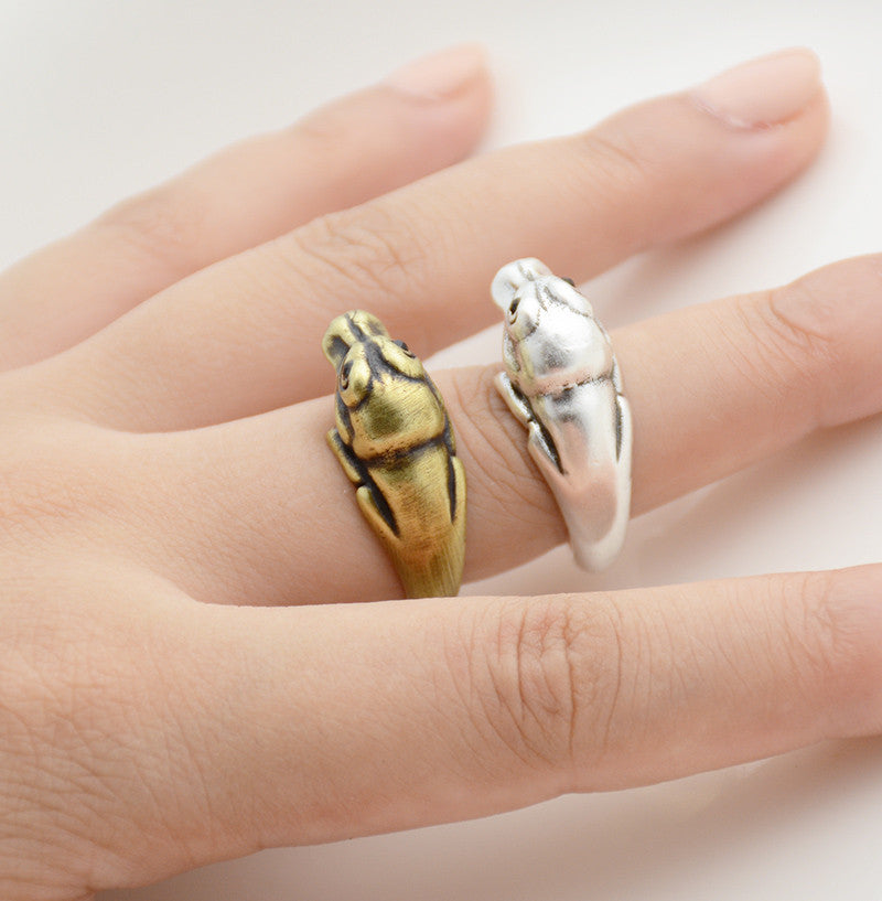 Dinosaur Wrap Ring