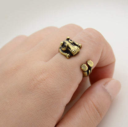 Hippo Wrap Ring